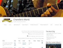 Tablet Screenshot of chandlertravis.com